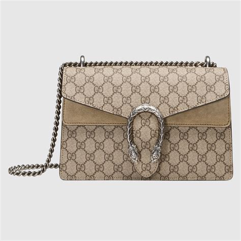 gucci dionysus gg supreme mini shoulder bag beige|gucci dionysus bag suede.